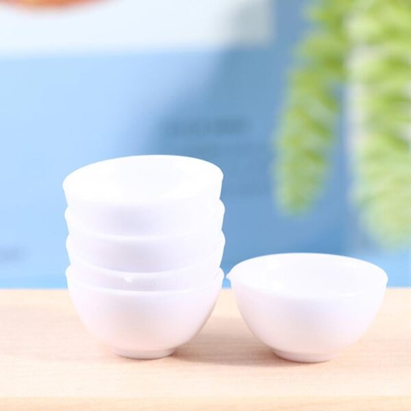 Toddmomy Set mit 25 Mini-Schalen für Puppenhäuser – realistisches Design und sichere Materialien