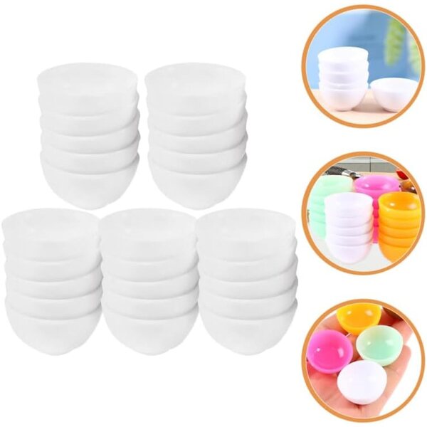 Toddmomy Set mit 25 Mini-Schalen für Puppenhäuser – realistisches Design und sichere Materialien