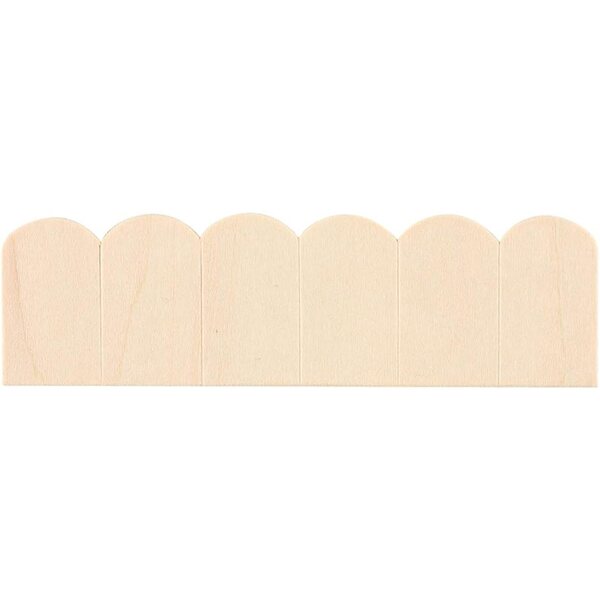 Set 12 Mini Tegole in Legno per Casa delle Bambole 1/12 - Accessori Decorativi Vintage