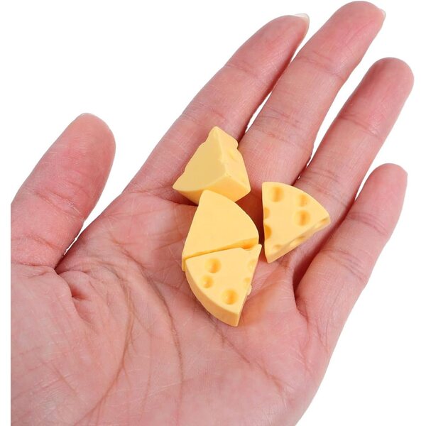 BESPORTBLE Set da 30 Mini Figurine Formaggi in Resina Realistiche per Decorazioni