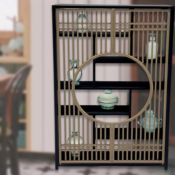 Chinesisches Miniatur-Vitrine-Modell im Maßstab 1:12 für Puppenhaus