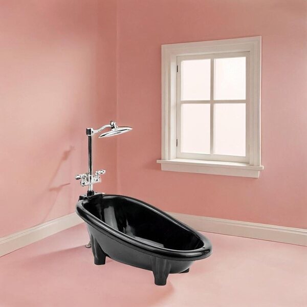 Mini-Badewanne für Puppenhaus KiBcsLic, dekoratives Accessoire und Rollenspiel