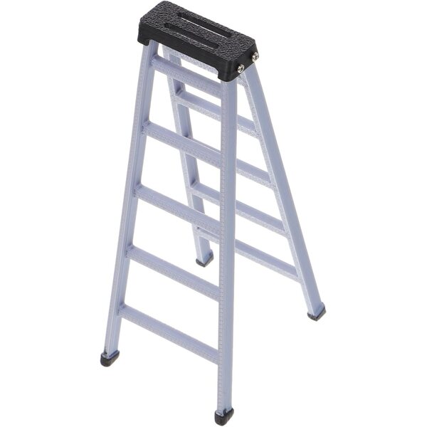 Scala a Pioli Miniatura per Casa delle Bambole 1:12 Accessorio Decorativo Plastica