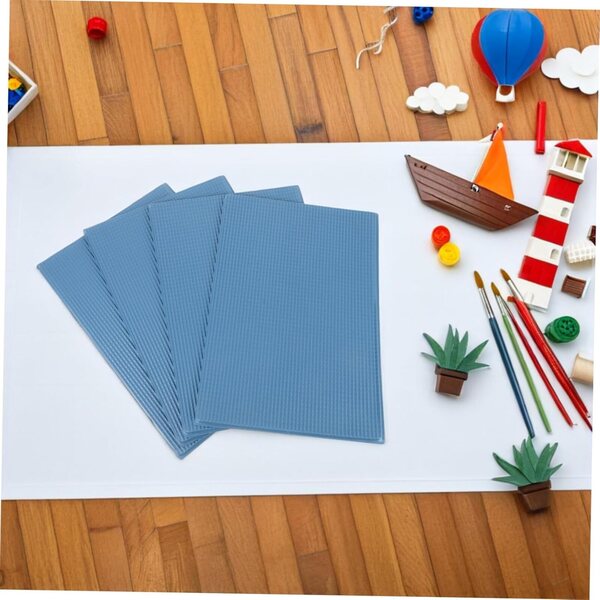VICASKY 4 Tuiles Miniatures en PVC per Modelli Architettonici e Case delle Bambole