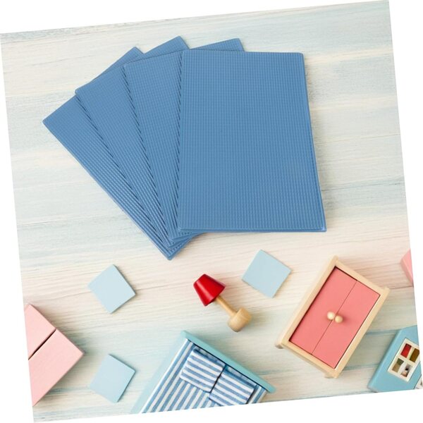 VICASKY 4 Tuiles Miniatures en PVC per Modelli Architettonici e Case delle Bambole