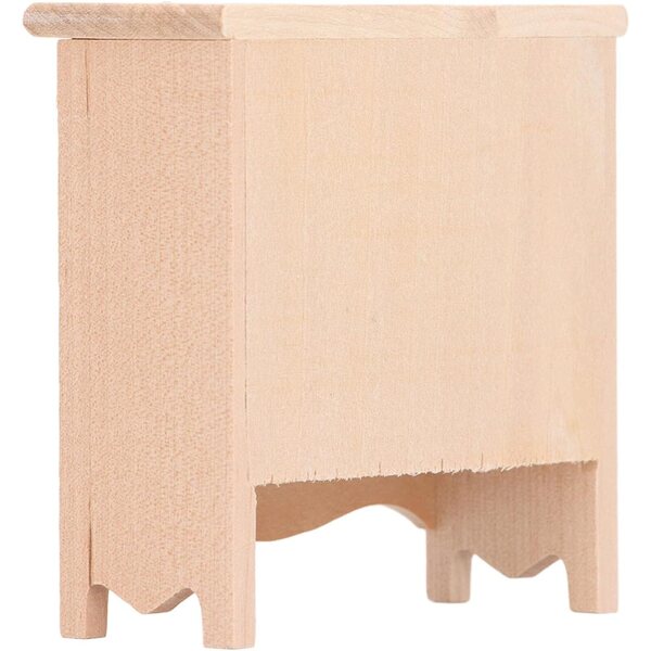 Armadio Miniatura in Legno con Cassetti per Casa delle Bambole Scala 1:12 Picysa