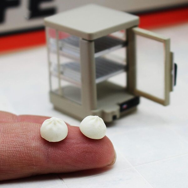 Armadio Miniatura per Casa delle Bambole con Display Riscaldato e Design Realistico
