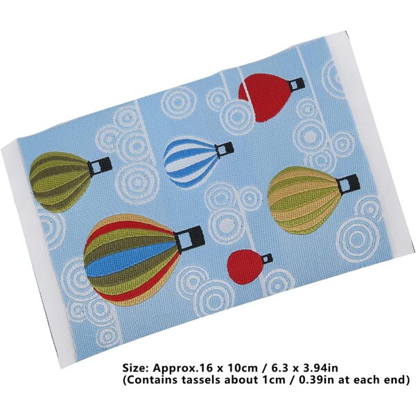 Tappeto miniatura 1:12 in filo di rayon per casa delle bambole - design nuvola