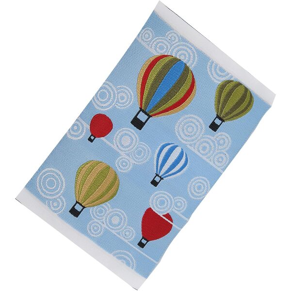 Tappeto miniatura 1:12 in filo di rayon per casa delle bambole - design nuvola
