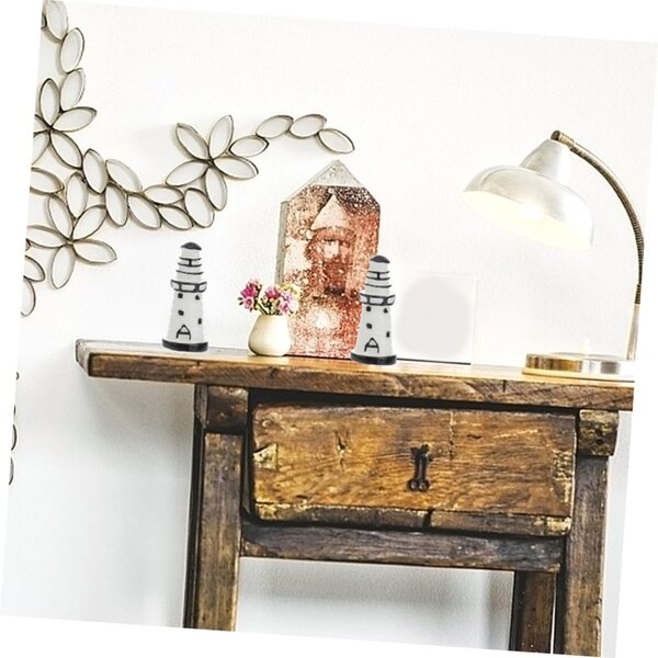 IMIKEYA Mini Phares in Resina 20 Pezzi Decorazioni Artigianali per Casa e Ufficio