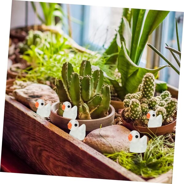 IMIKEYA 100 Mini Anatre in Resina Luminosa per la Decorazione della Casa e del Giardino