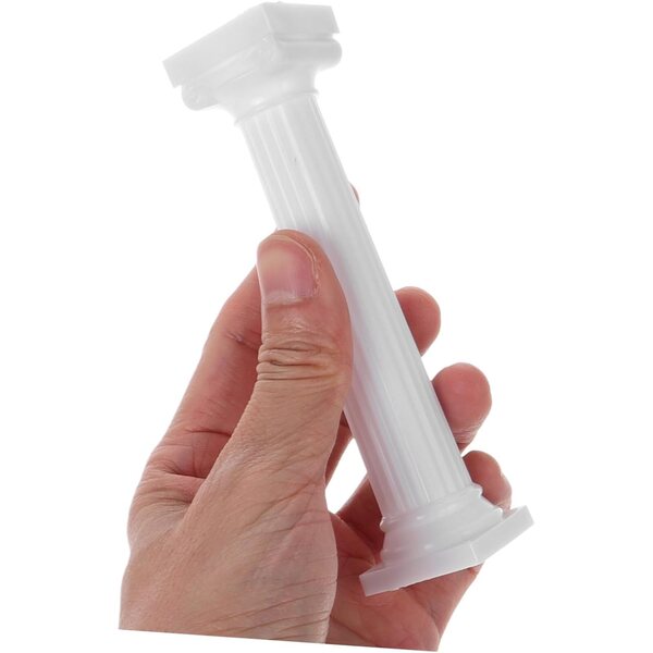 IMIKEYA 12 Mini Colonne Romane Decorative in Plastica per Foto e Decorazioni