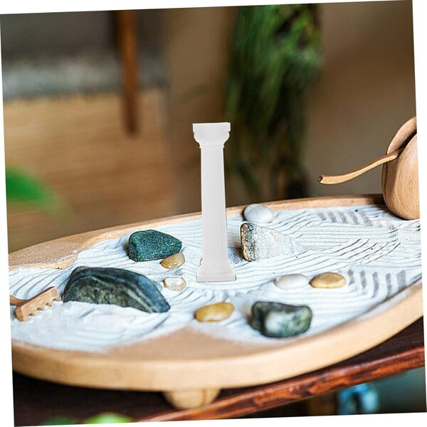 IMIKEYA 12 Mini Colonne Romane Decorative in Plastica per Foto e Decorazioni