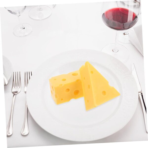 Modelli di Formaggio in Resina IMIKEYA 2 Pezzi per Decorazioni e Giochi Creativi