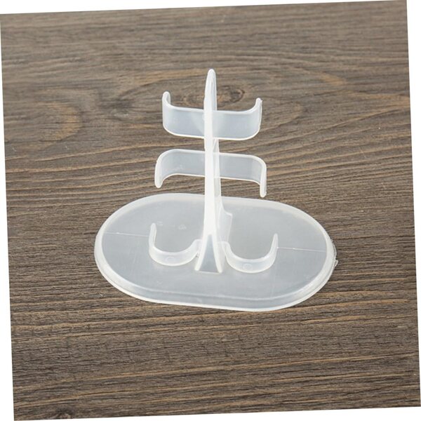 IMIKEYA Set 30 Supporti per Bambole e Figurine in Plastica Basi Compatibili e Stabili