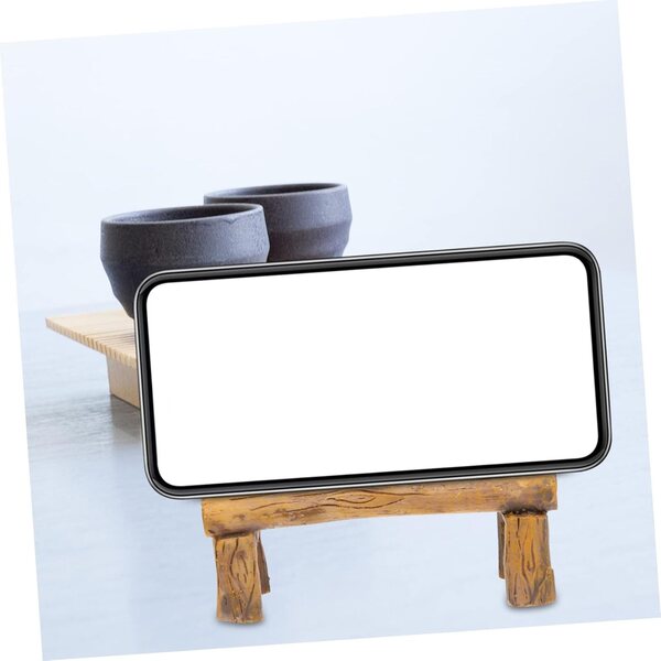 Abaodam Mini-Chaise in Resina per Casa delle Bambole, Supporto Telefono e Decorazione Miniatura