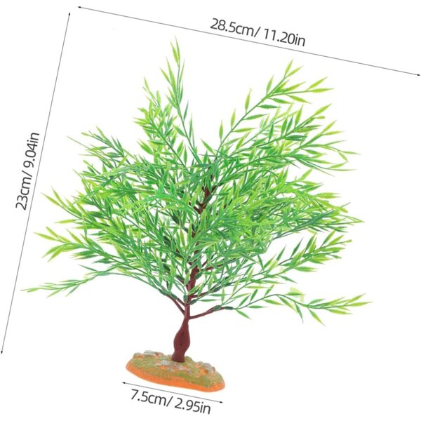 VICASKY Albero Miniatura Plastica Realistico per Decorazioni e Modelli Architettonici