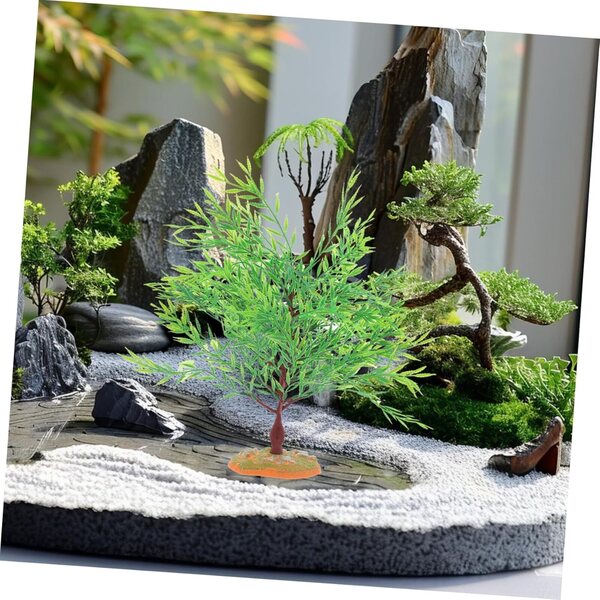 VICASKY Albero Miniatura Plastica Realistico per Decorazioni e Modelli Architettonici
