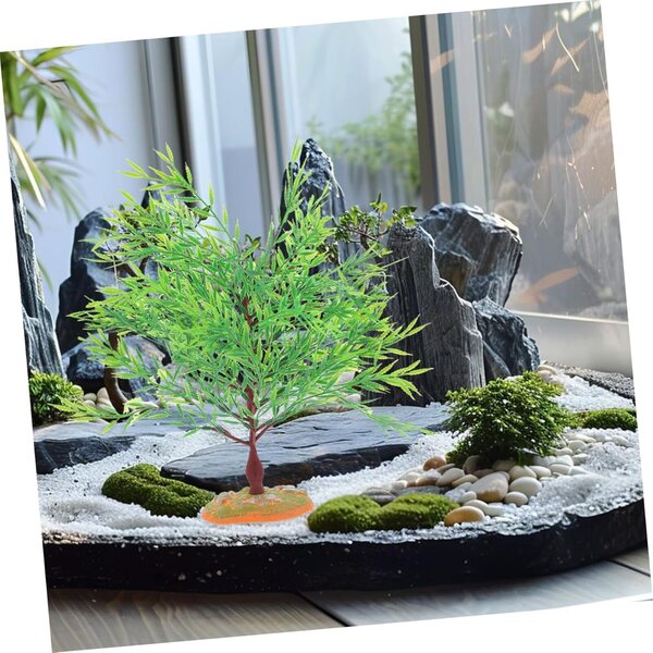 VICASKY Albero Miniatura Plastica Realistico per Decorazioni e Modelli Architettonici