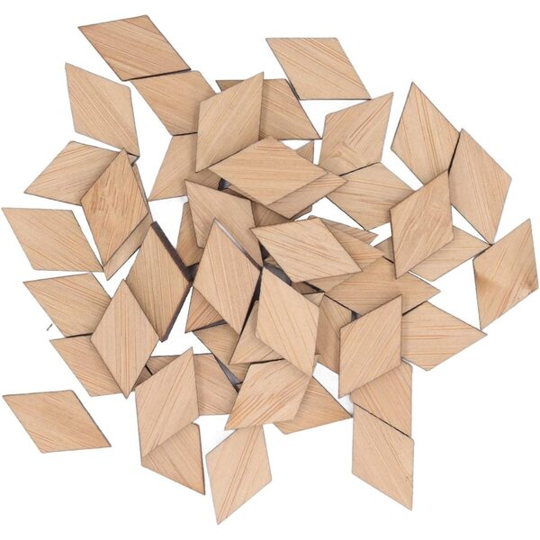 48 Mini Assi Pavimento in Legno 1:12 per Casa delle Bambole - Accessori Decorativi Fai da Te