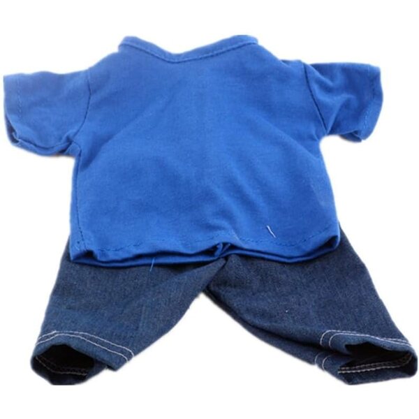 Abbigliamento per bambola americana 46 cm - completo casual maniche corte e pantaloni