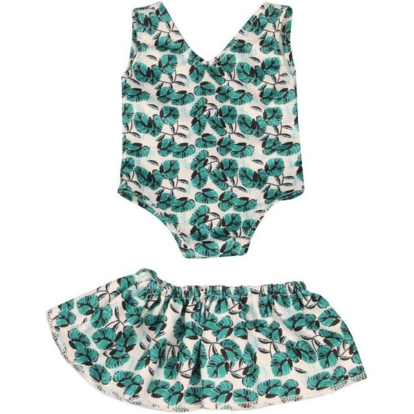 Abbigliamento Casual per Bambola Americana 46 cm - Body Stampato e Gonna Coordinata