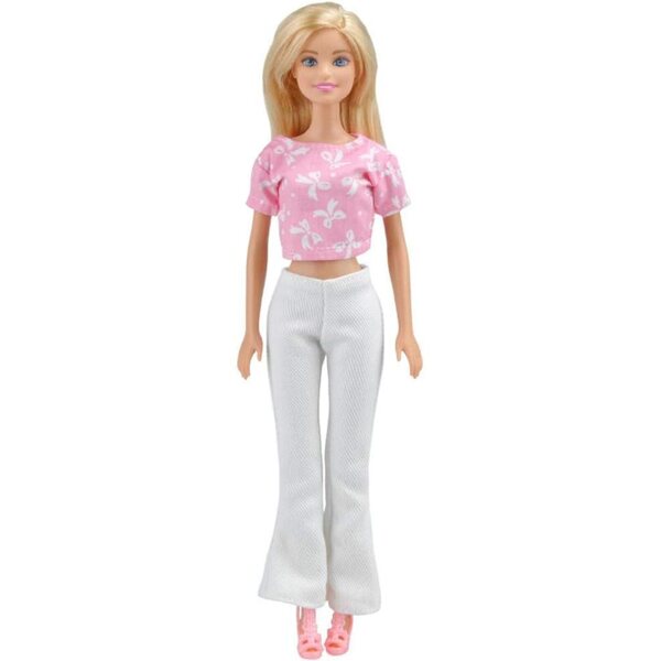 Abbigliamento per Bambole 30 cm - Set Casual di Top e Pantaloni by Uteruik