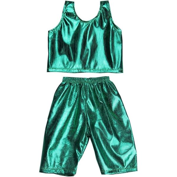 Completo Verde per Bambola Americana 46 cm - Top e Pantaloni Eleganti