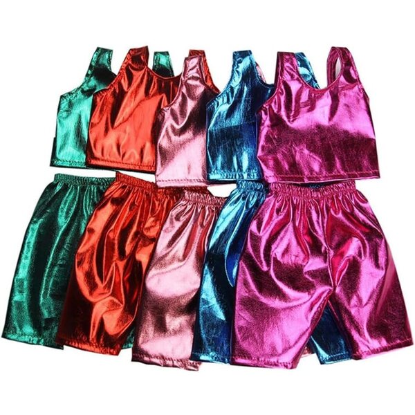 Completo Verde per Bambola Americana 46 cm - Top e Pantaloni Eleganti