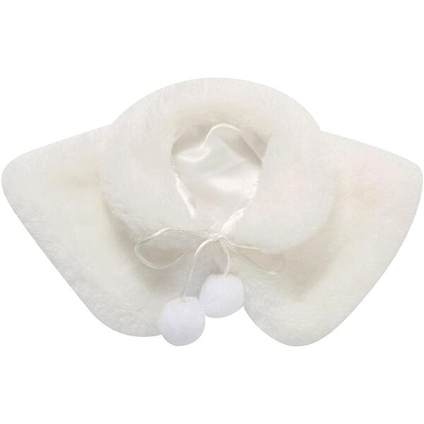 Châle in Peluche per Bambola 46 cm - Accessorio Morbido e Fashion