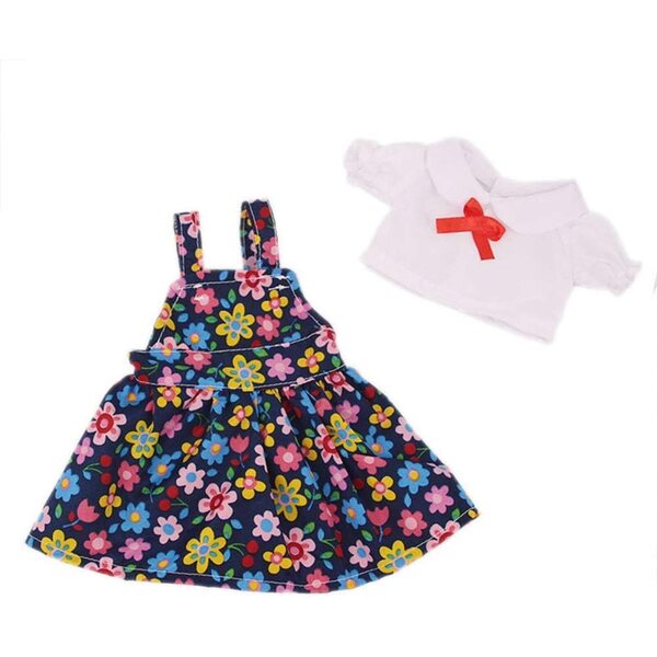 Abito a Fiori per Bambola Americana 46 cm - Vestito Moda per Bambole
