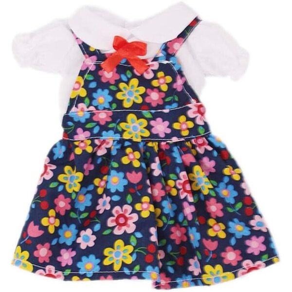 Abito a Fiori per Bambola Americana 46 cm - Vestito Moda per Bambole