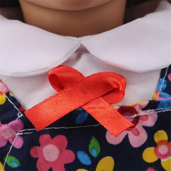 Abito a Fiori per Bambola Americana 46 cm - Vestito Moda per Bambole