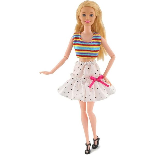 Set di 3 Abiti Casual per Bambole 30 cm - Completi e Accessori di Moda