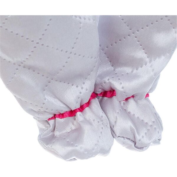 Costume invernale per bambola 46 cm: tuta, cappello e guanti inclusi