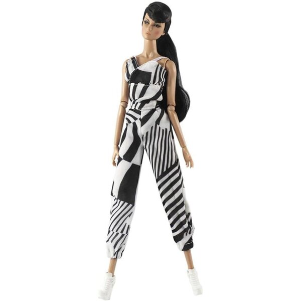 Ärmelloser Overall für 29-cm-Puppe – modisches Outfit für 11,5-Zoll-Puppen