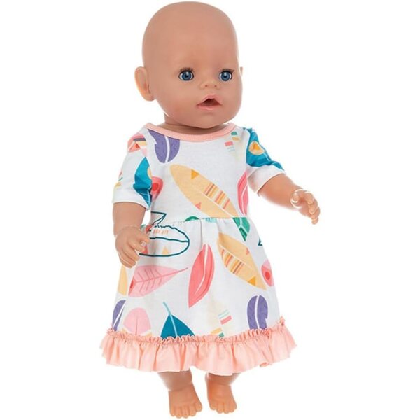Outfit für 46-cm-Puppen – Uteruik Elegantes Freizeitoutfit für 45-cm-Puppen