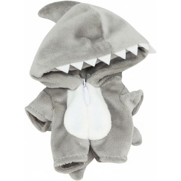Costume Pupazzo Peluche Predolo Requin o Dinosaure per Bambole 10-12 cm