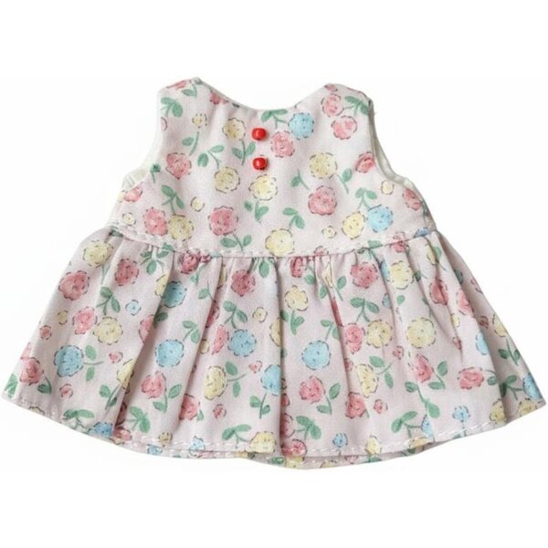 Qianly Vestito Floreale per Bambole senza Maniche - Taglia 1/6 e Regolare