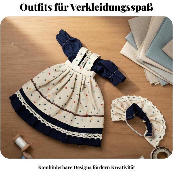 Abiti Lolita per Bambole BJD 1/6 - Design Vari e Materiale di Qualità