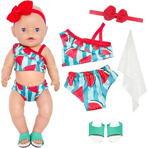 Costume da bagno estivo per bambola - abbigliamento accessorio Xerteam
