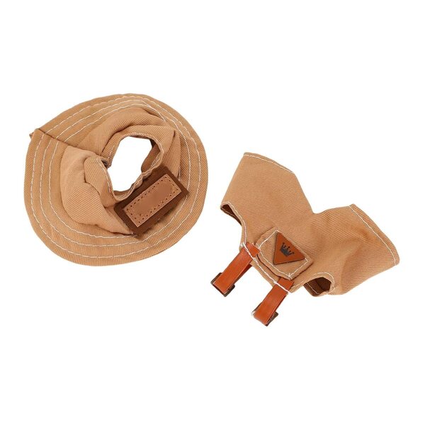 Abito Marrone per Bambole 17 cm - Set Tessuto di Alta Qualità JTLB