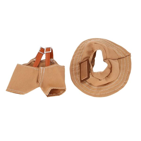 Abito Marrone per Bambole 17 cm - Set Tessuto di Alta Qualità JTLB