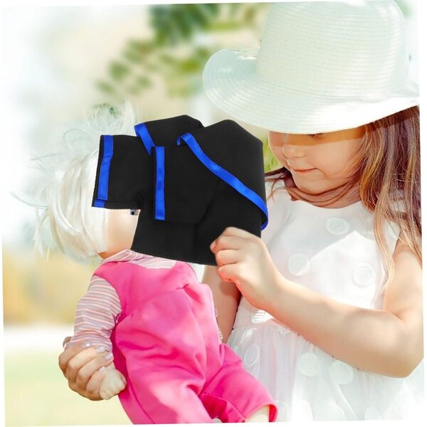 Amosfun Completo Costume di Laurea per Bambole Orsetto con Robe e Cappello