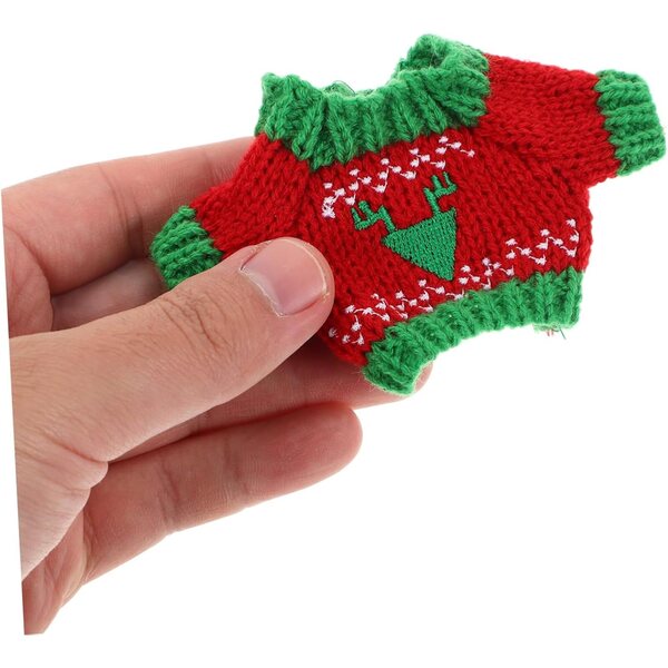 Mini pull morbido in peluche per bambole VICASKY - accessorio versatile e decorativo