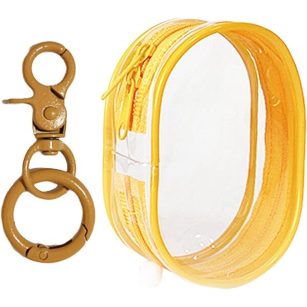 Pochette porte-clés transparente inodore, impermeabile e versatile per piccoli oggetti