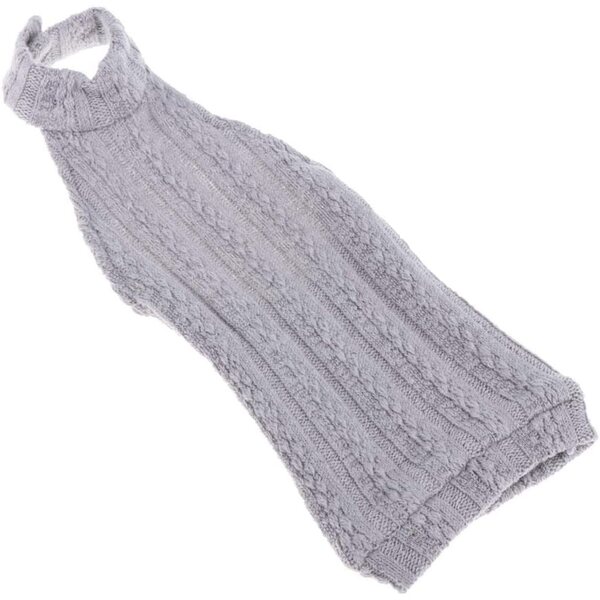 Strickpullover mit offenem Rücken für 1/4 Puppen – F Fityle Grau