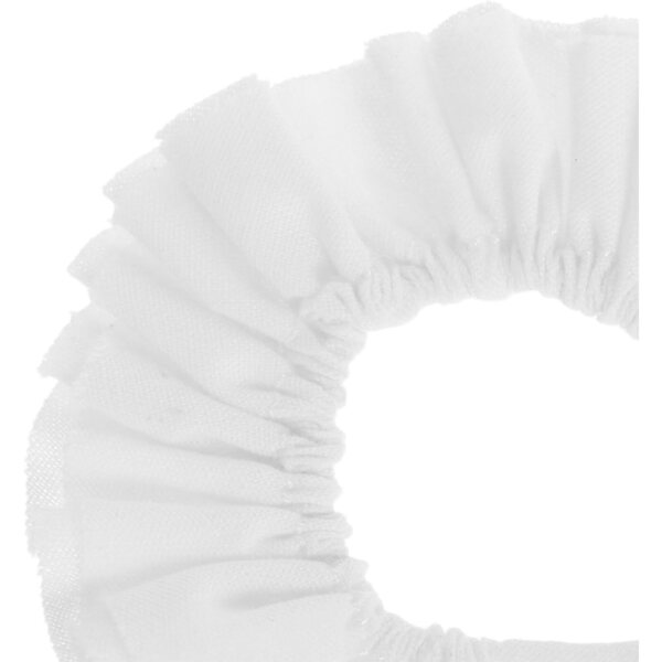 NOLITOY Mini Collari per Bambole 10-15 cm, 3 Pezzi in Tessuto Bianco, Accessori Vintage