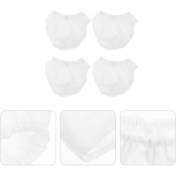 SOIMISS Set 4 Culottes per Bambole 18 Pollici, Accessori Colorati in Tessuto