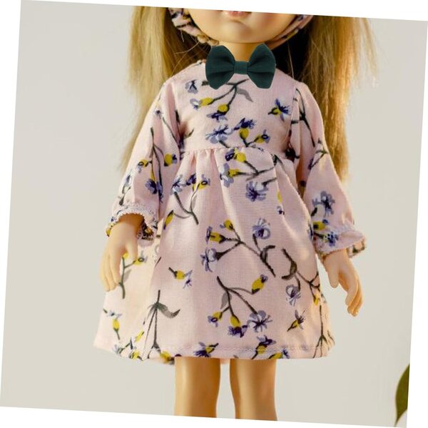 Healeved Cravatta e Papillon in Cotone per Bambole Miniature Accessori Colorati